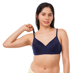 Fiore Full Coverage Light Paded Everyday Bra (Pack of 1) - Dark Blue